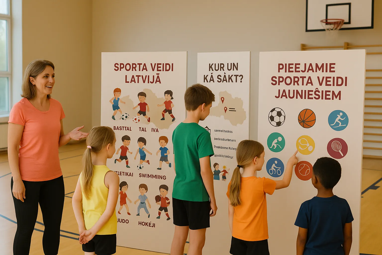 Pieejamie sporta veidi Latvijā jauniešiem: kur un kā sākt?
